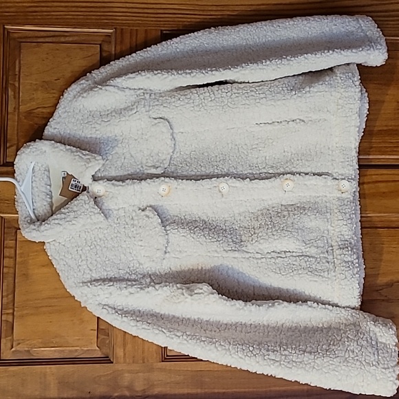 Fuzzy Sherpa jaket - Picture 1 of 5